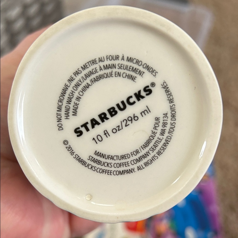 2016 Starbucks travel mug Artistic Face Design Ceramic Vase - Picture 2 of 4